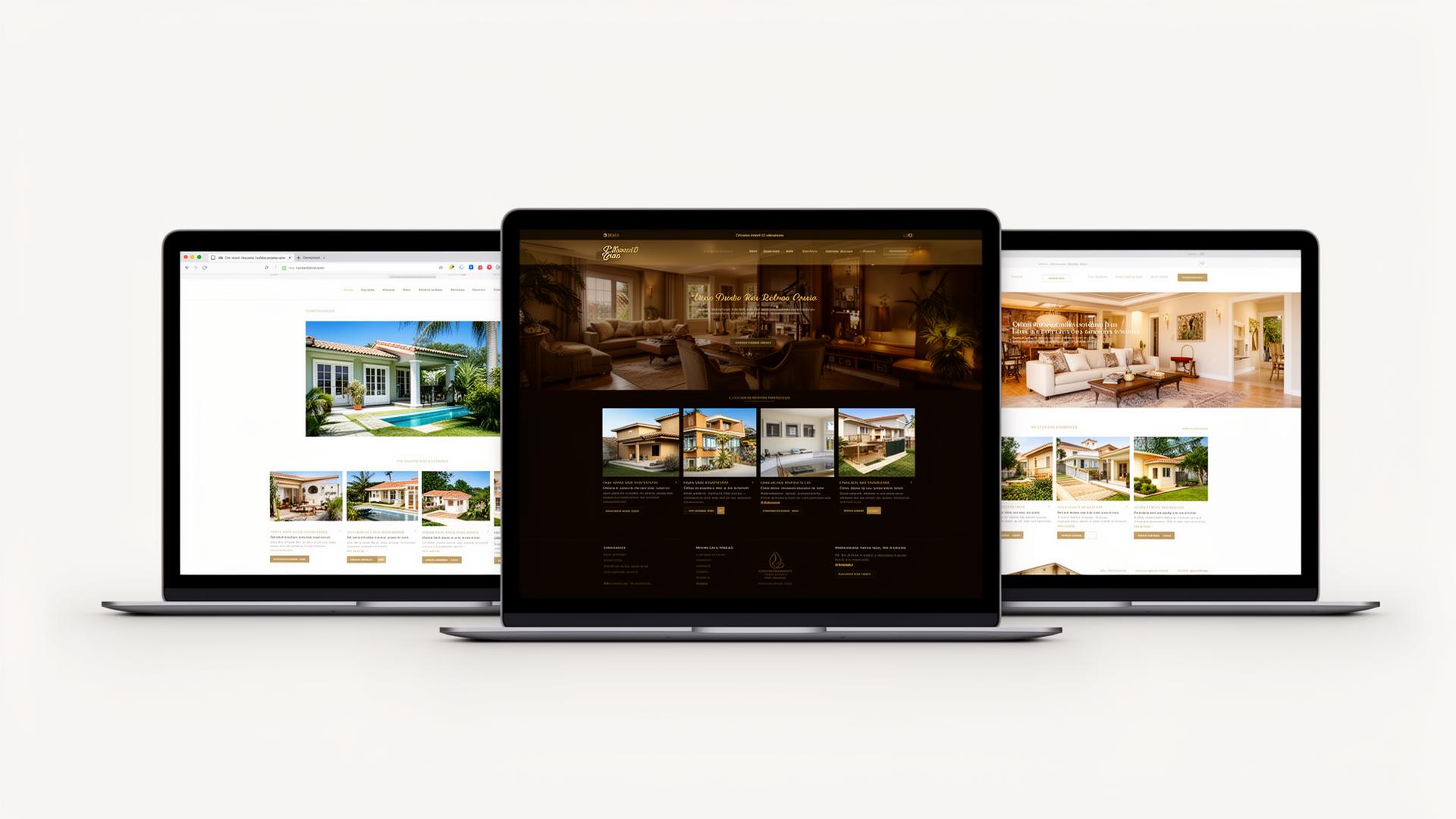 Portfólio de sites imobiliários